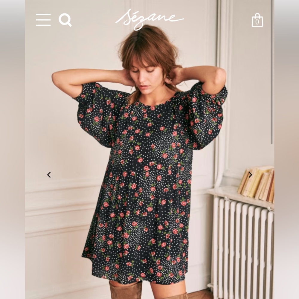 SEZANE Grace Dress - worn twice!
